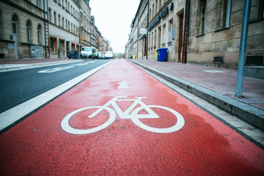 Photo urban cycling mistakes